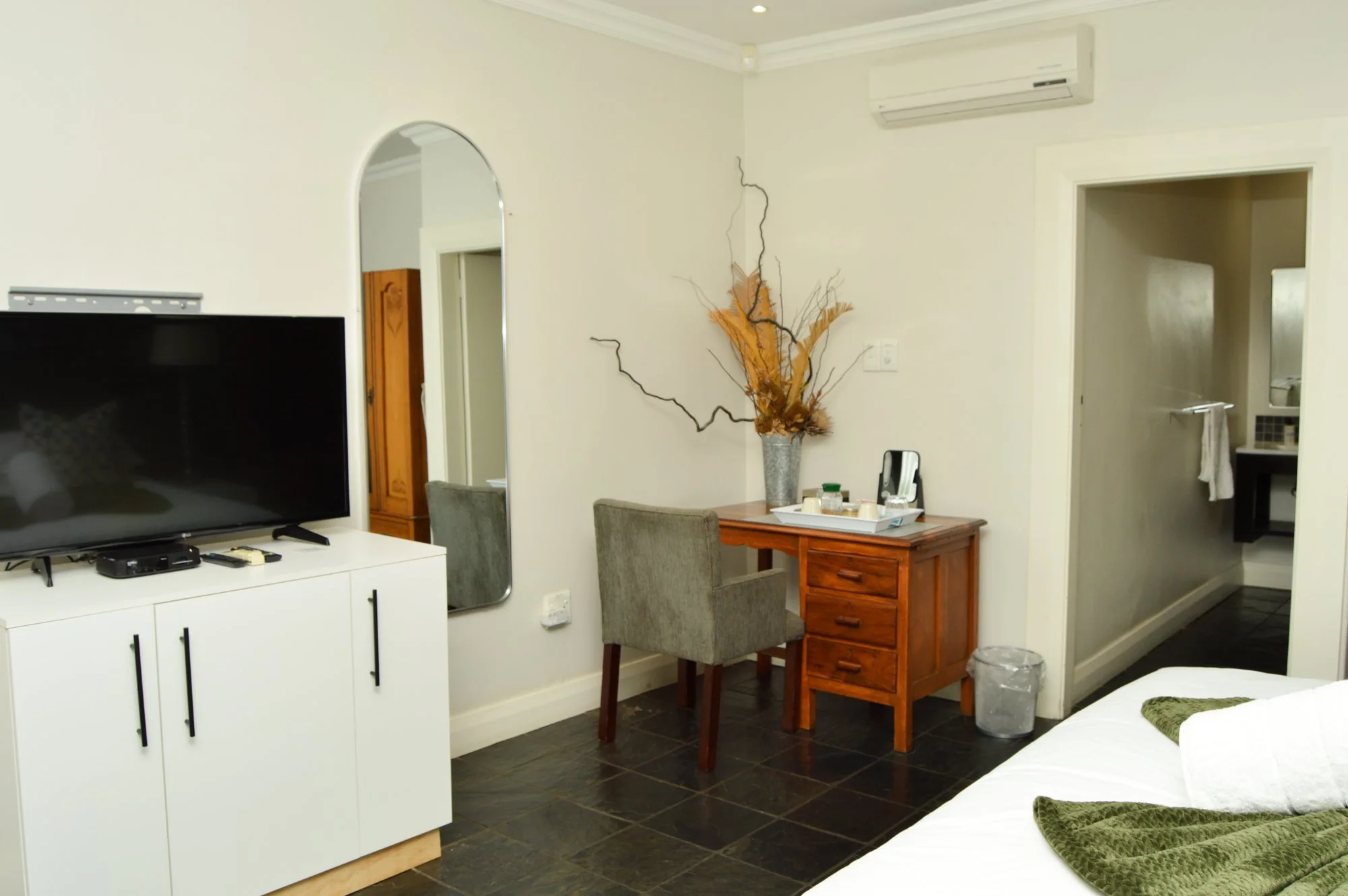 Yellowwoods Bed and Breakfast Empangeni room two seen in full with soft daylight from the window